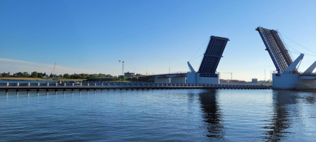 Papaja Caloroczny Apartament Na Wyspie Sobieszewskiej Gdańsk Buitenkant foto